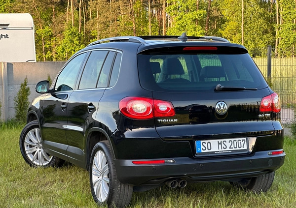 Volkswagen Tiguan cena 39900 przebieg: 219000, rok produkcji 2009 z Mrągowo małe 742